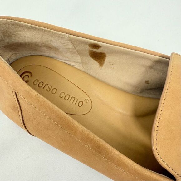 Corso Como BIRGITTA Light Brown Soft Leather Tassel Toe Driving Loafers - Picture 15 of 16